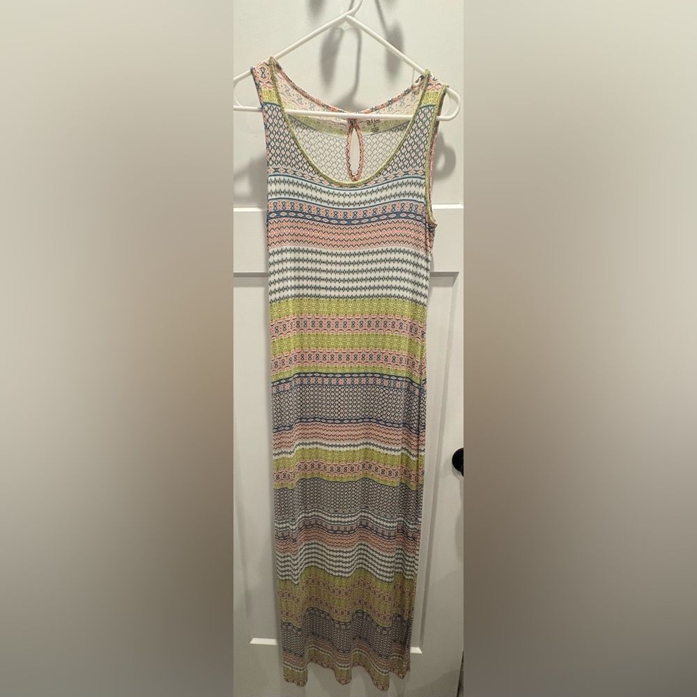 a.n.a Colorful Patterned Maxi Dress
